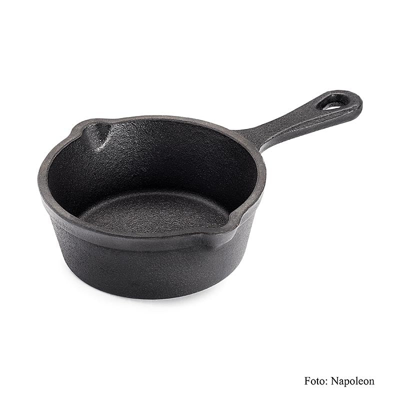 Napoleon Grillzubehör - Dessert und Bratpfanne aus robustem und langlebigem Gusseisen, 10cm Durchmesser, ideal für vielseitige Zubereitungsmöglichkeiten beim Grillen
