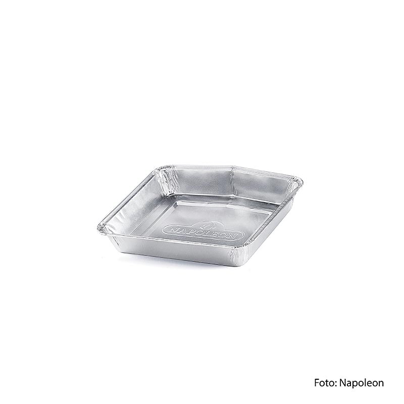 Napoleon Grillzubehör - Alutropfschalen, 16x16,5cm, 5 Stück, ideal für TravelQ, 5 St Hochwertige, langlebige Alutropfschalen für die einfache Zubereitung von köstlichen Grillgerichten