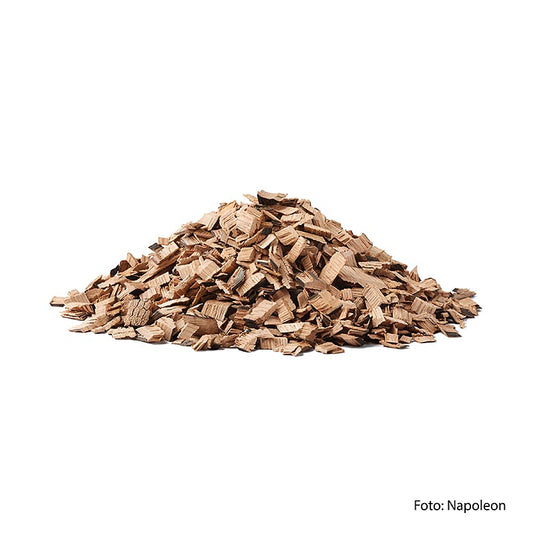 Napoleon Holz Räucherchips aus Whiskey-Eiche, 700 g, perfekt zum Aromatisieren von Fleisch und Gemüse auf dem Grill oder im Smoker
