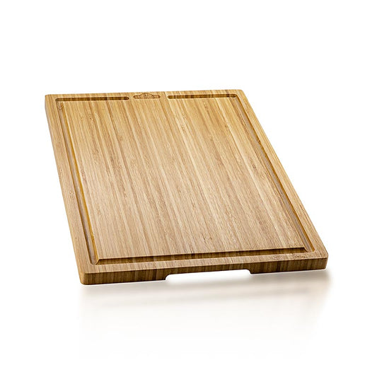 Napoleon Grillzubehör - Bambus Schneidebrett, 37x27cm, passend für Seitenabelage, 1 St cutting board on a bamboo surface with dimensions 37x27cm 