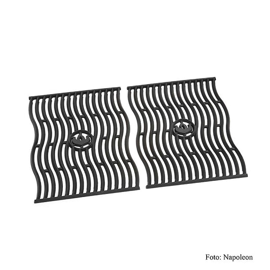 Napoleon Grillzubehör - Zwei porzellanbeschichtete Gusseisen Roste für Prestige 500 Gasgrills