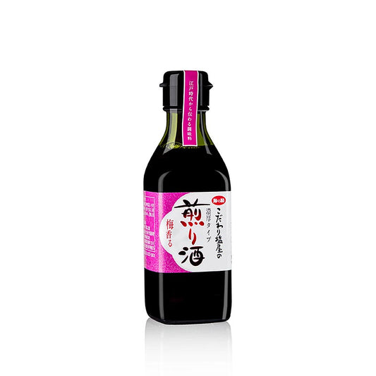 Irizake - Umamiwürzsauce, vegan, Uminosei, Japan, 200 ml - traditionelle japanische Würzsauce mit umami-reichen Zutaten wie Sake, Umeboshi, Konbu und Shiitake, hergestellt mit Meersalz von der Oshima-Insel, vielseitig einsetzbar für Sashimi, Mariniaden und Gemüsegerichte