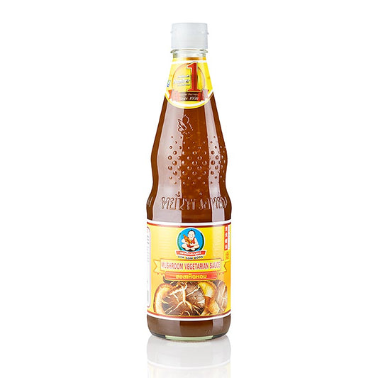 Vegetarische Würzsauce mit Pilzen, Healthy Boy (vegetarisch Austernsauce), 700 ml - Köstliche vegetarische Kräutersauce mit Champignons, perfekt für asiatische Gerichte und Marinaden, reich an Umami-Geschmack, hochwertige Zutaten von Healthy Boy
