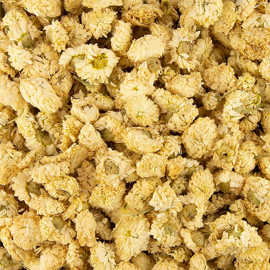 Getrocknete Kamillenblüten in luftdicht verschlossenem 1 kg Beutel - ideal zum Kochen und für köstlichen Kamillentee