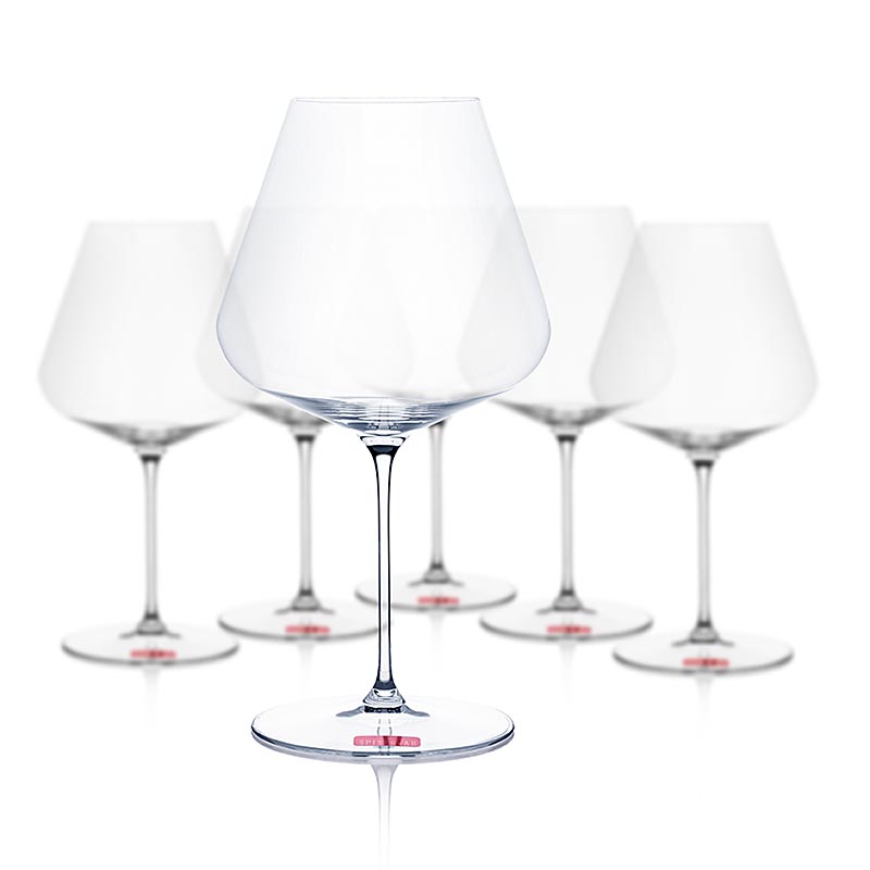 Spiegelau Definition Burgunder Glas 135/00 (Karton mit 6 Gläsern), 6 St - Kristallglas für gehaltvolle Weine, spülmaschinenfest, perfekt zur Aromenentfaltung und Trinkgenuss