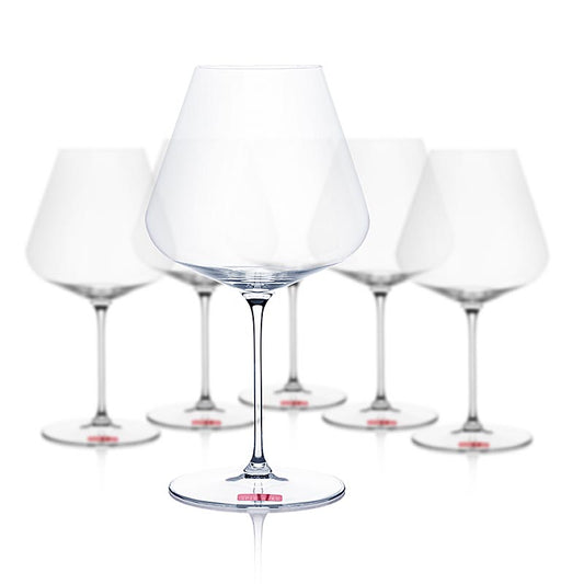 Spiegelau Definition Burgunder Glas 135/00 (Karton mit 6 Gläsern), 6 St - Kristallglas für gehaltvolle Weine, spülmaschinenfest, perfekt zur Aromenentfaltung und Trinkgenuss