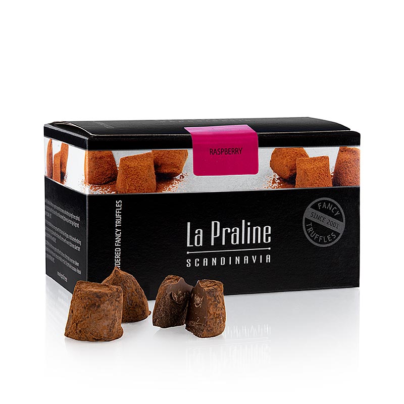 La Praline Fancy Truffles, Schokoladenkonfekt mit Himbeere, Schweden, 200 g
