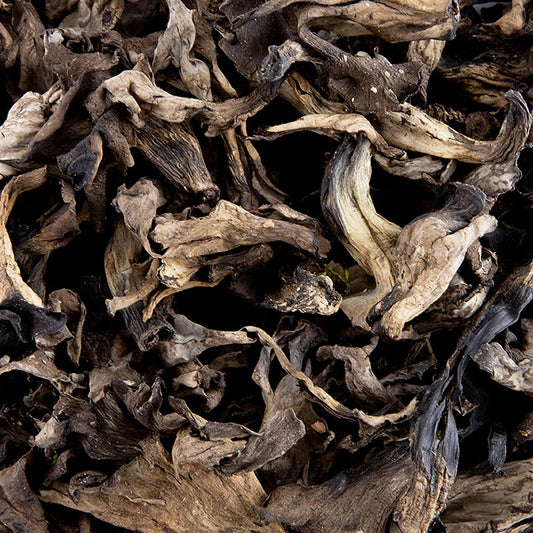 Getrocknete Herbsttrompeten, 100 g Verpackung, ideal zum Verfeinern von Gerichten