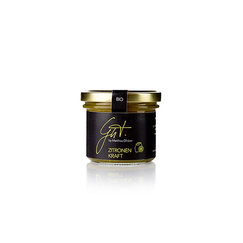 Zitronen Kraft, Gutsküche, BIO, 100 g - Bio-Zitronenpulver aus der Gutsküche, natürlich und erfrischend