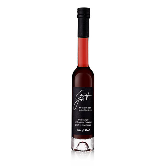 Balemasam Rotwein Balsamessig, Gutsküche, BIO, 200 ml - Handgefertigter Bio-Essig von Rebecca und Matthias Gfrörer, inspiriert von ihrer Leidenschaft für zeitgemäße, saisonale und naturverbundene Küche in ihrer Gutsküche