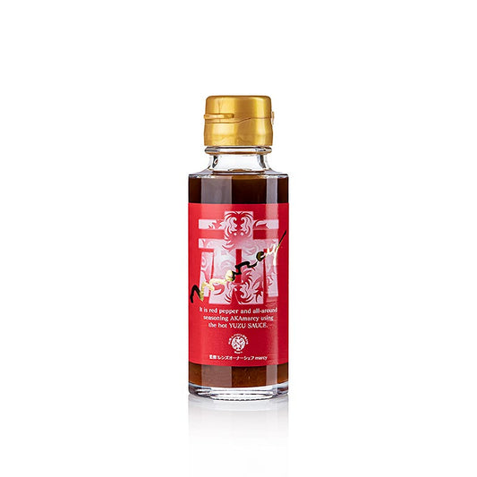 Yuzu Hot Sauce Red Marcy aus Japan, 94 ml Flasche, verleiht Ihren Gerichten einen unwiderstehlichen Kick mit frischen Zitrusnoten und scharfen Chilis Perfekt für eine Vielzahl von kulinarischen Kreationen Sonderpreis bis 30082024