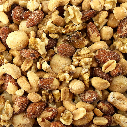 Premium Barsnacks Nuss & Kern Mix, gesalzen, 1 kg - Knackige Mischung aus verschiedenen Nüssen und Kernen, ideal als Snack, Cocktail-Beilage oder Küchenzutat