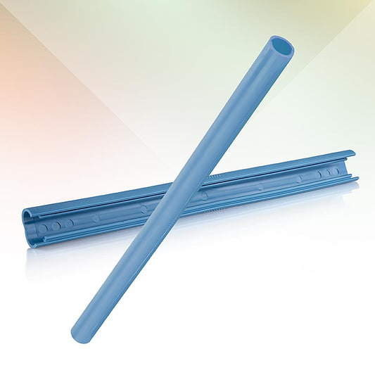 Mehrweg Trinkhalm ClickStraw, blau, 300 St - Einfach zu reinigen per Hand oder in der Spülmaschine, ohne bürsten, ungefährlich und lösen sich nicht im Getränk auf