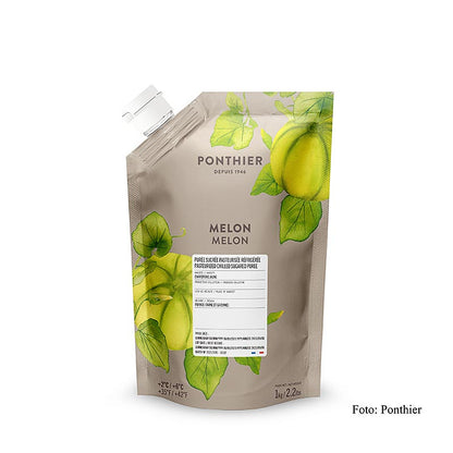 Purea di meloni Ponthier (Charentais), con zucchero, 1 kg