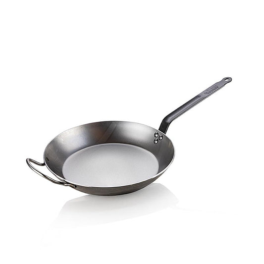 Gusseisenpfanne Lyonnaise von De Buyer, ø32cm, für optimale Kochergebnisse auf allen Wärmequellen