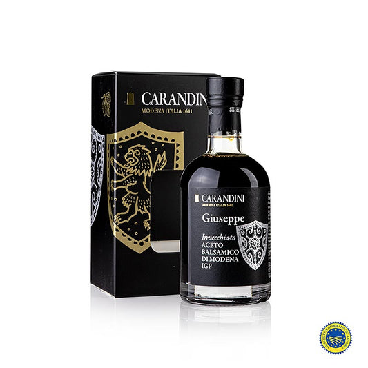 Carandini Aceto Balsamico Modena g.g.A., Giuseppe, invecchiato (Präsentkarton), 250 ml