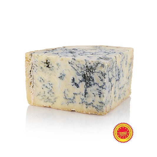 Gorgonzola Piccante DOP aus Palzola, ca 1,5 kg, pikante italienische Blauschimmelkäse