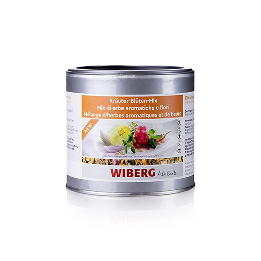 Wiberg Würz Blüten Mix, Blüten-/Kräutermischung, 45 g - Eine einzigartige Mischung aus sorgfältig ausgewählten Blumen und Kräutern, perfekt zum Verfeinern kulinarischer Kreationen