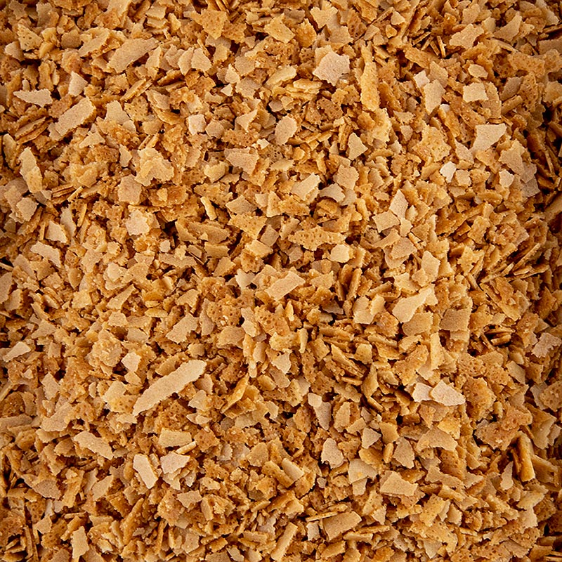 Knusprige Füllung aus zerbröckelten Pfannkuchen, Valrhona Eclat d'Or, 2,5 kg Eimer