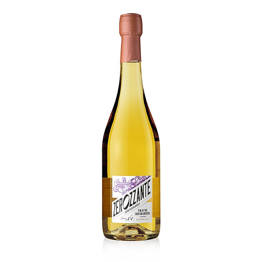 Raumland Zerozzante - Cuvée Nr 4 Trauben Rhabarber Secco, alkoholfrei, 750 ml: Ein erfrischender, fruchtiger alkoholfreier Sekt mit Trauben- und Rhabarberaromen, perfekt für jede Gelegenheit Ideal als Aperitif, zu leichten Mahlzeiten oder an einem Sommertag