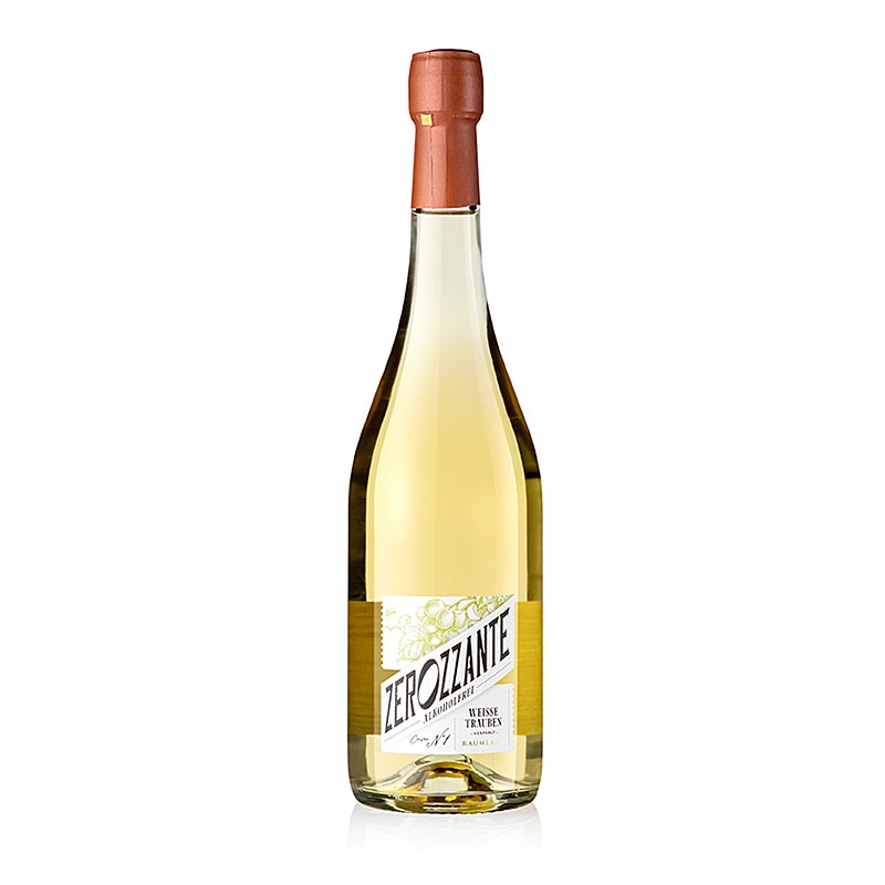 Raumland Zerozzante - Cuvée No 1 Weißer Trauben Secco, alkoholfrei, 750 ml: Ein erfrischender und eleganter alkoholfreier Sekt aus sorgfältig ausgewählten weißen Trauben, perfekt für jeden Anlass