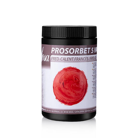 Sosa Pro Sorbet 5, eine vielseitige Basis für köstliche Sorbets, sowohl für kalte als auch warme Zubereitung