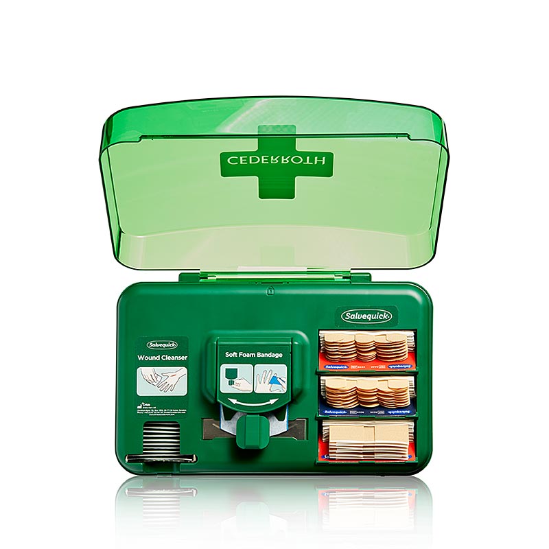 Distributeur de pansements, station de pansements, (51011006), Cederroth, 1 pièce - pour des premiers soins rapides et hygiéniques