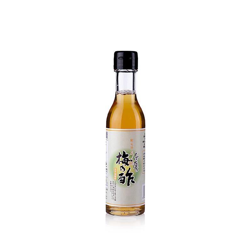 Reisessig - mit japanischer Ume Pflaume, Japan, 180 ml - Produktverpackung für Reisessig mit japanischer Ume Pflaume in 180 ml Größe aus Japan