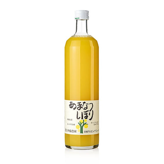 Amanatsu Saft - Eine einzigartige Kreuzung aus Grapefruit und Mandarine aus Japan, 750 ml - ideal für Cocktails, Dressings und Desserts