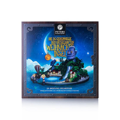 Adventskalender "Weihnachtsinsel", mit Precaree, mit Alkohol, Peters, 255 g