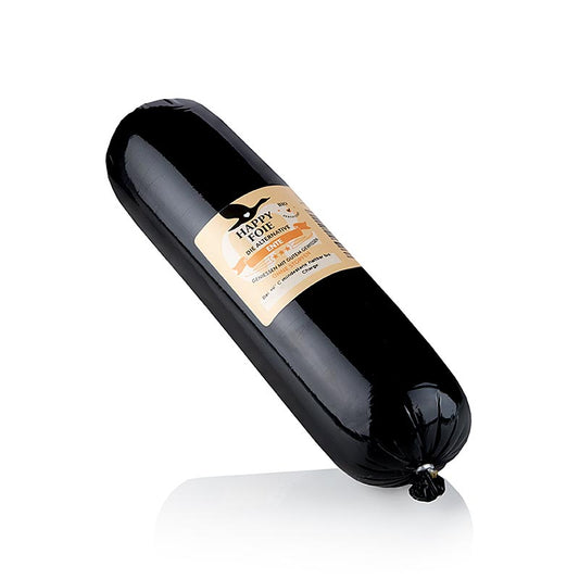 Bio-Entenleberrolle EthicLine von Happy Foie, 500 g schwer, hochwertige Qualität
