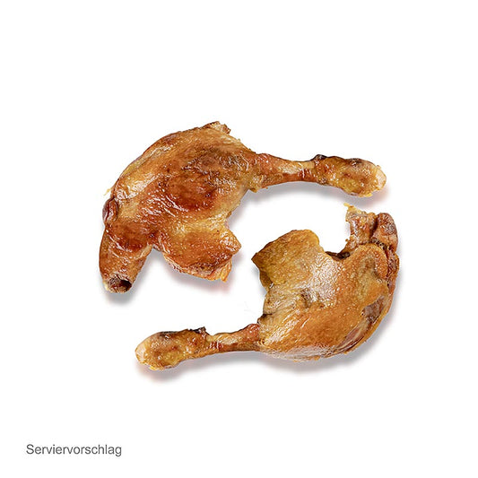 Entenkeulen Confit, 6 Keulen, Feyel, 1,5 kg, 6 St - Zart gegarte Entenkeulen in eigenem Fett, perfekt für ein kulinarisches Abenteuer und Liebhaber der französischen Küche