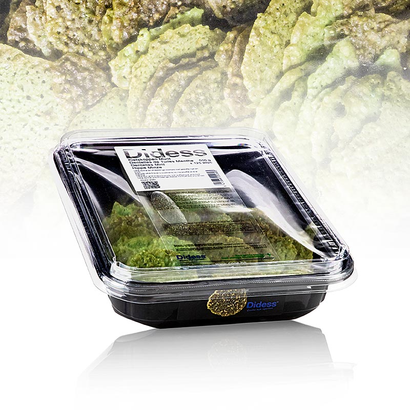 Grand Dekor Minzkrokant, süß, Didess, 500 g, 125 St - Leckere süße Minzbrote in praktischer Verpackung, perfekt zum Snacken oder als Leckerbissen für Gäste