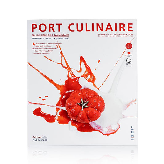 Port Culinaire - Gourmet Magazin, Ausgabe 60, 1 St - Inspirierende Rezepte, kulinarische Geschichten und Interviews mit Spitzenköchen Entdecken Sie die neuesten Trends der Delikatessen und lassen Sie sich von der Leidenschaft für die Gastronomie mitreißen Ein Muss für alle Hobbyköche und Profis!