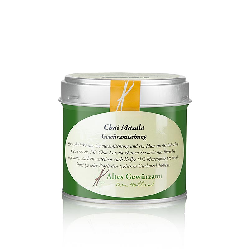 Chai Masala Gewürzmischung, Altes Gewürzamt, 60 g - Traditionelle Mischung aus Zimt, Kardamom, Ingwer und Nelken für authentischen indischen Chai-Tee und aromatische Gerichte