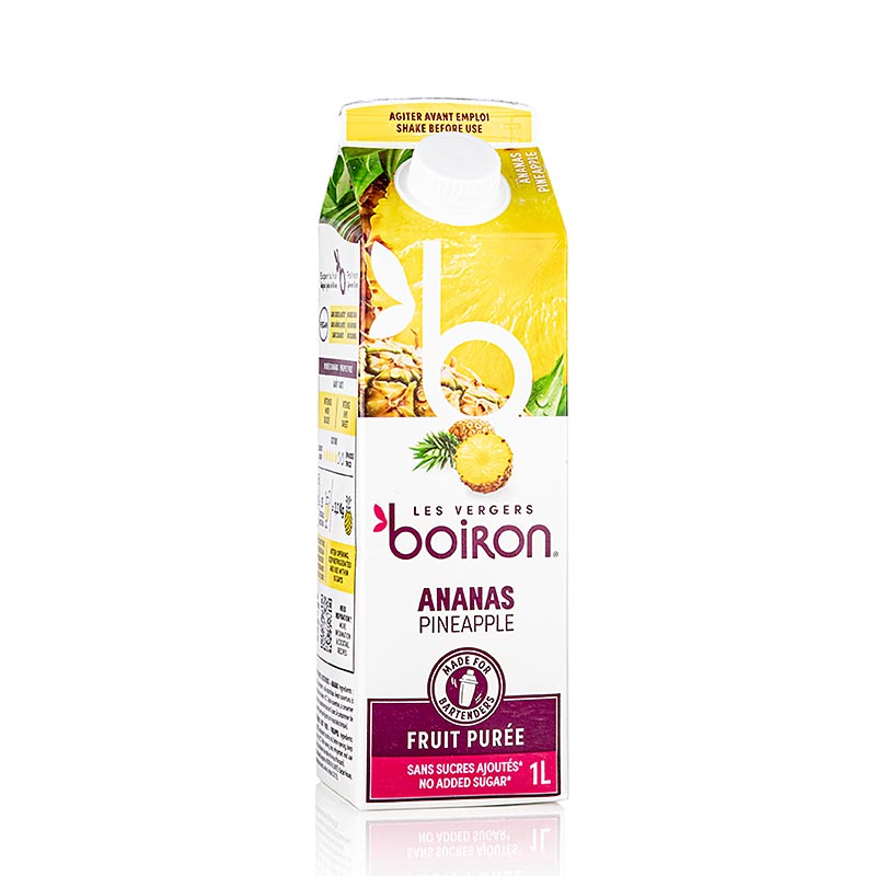Boiron   Ananas Püree, pasteurisiert, 100 % Frucht, 1 l