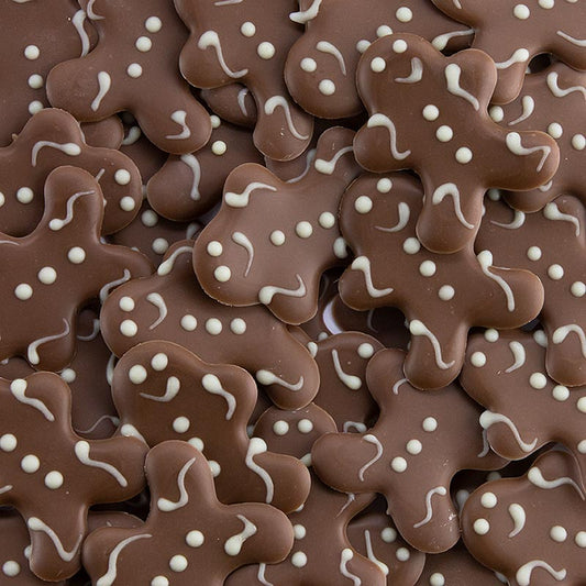 Schokoaufleger "Gingerbread couple", Dobla (77214), 280 g, 200 St
