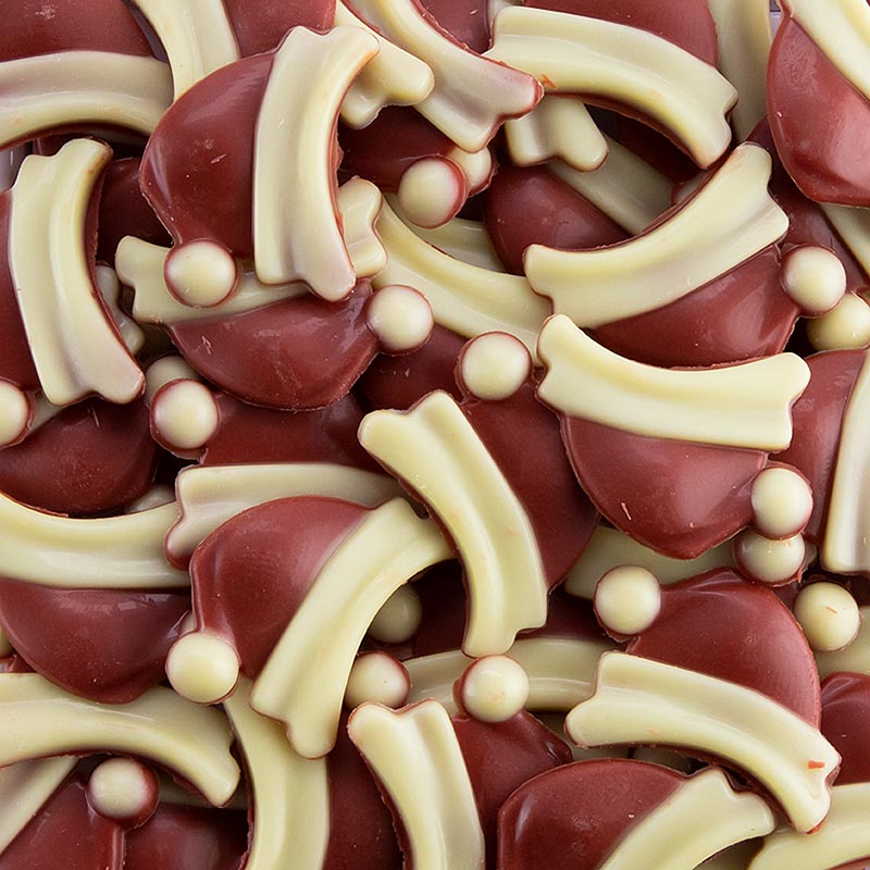 Schokoaufleger "Santa Hat" (Weihnachts Mütze), Dobla (78430), 450 g, 218 St