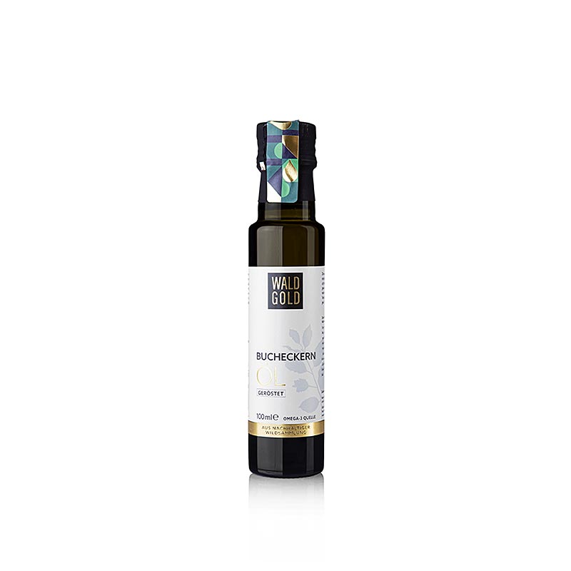 Geröstetes Bucheckernöl von Waldgold, 100 ml - Ideal zum Verfeinern von Salaten, Pasta und Kuchen