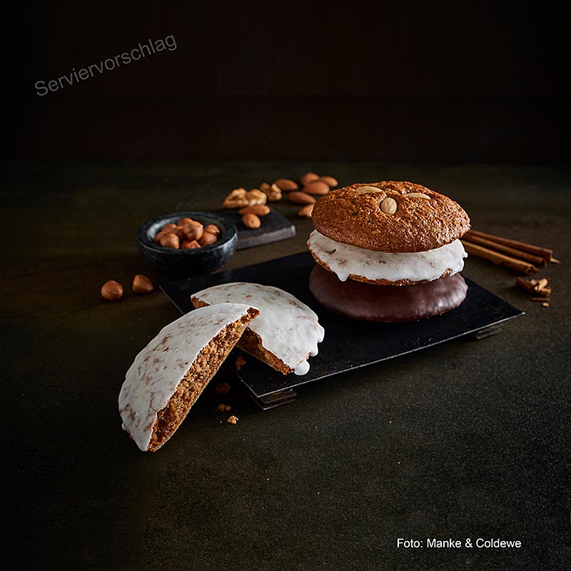 Original Elisen Lebkuchen, 3 Sorten, Manke & Coldewey, 210 g, 3 x 70g