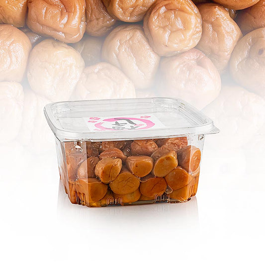Umeboshi Asada Tokusen Tenpi, gesalzene saure Pflaumen in einer 1 kg Packung, traditionelle japanische Delikatesse