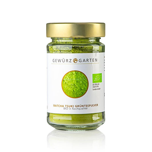 Jardin d'épices Matcha Tsuki, Thé vert Thé qualité culinaire, bio, 90 g