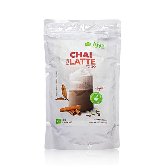 AIYA Professionals - Chai for Latte, Gewürz-Tee Mix, BIO, 1 kg