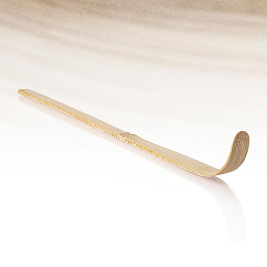 Bambuslöffel für grünen Tee / Matcha, 1 St - traditionelles japanisches Zubehör für die Teezeremonie, umweltfreundlich und elegant, perfekte Größe zum Abmessen und Umrühren, 16 cm Länge