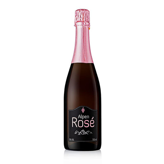 Alpen Rose Vin mousseux de vin désalcoolisé (Sekt), sans alcool, 750 ml