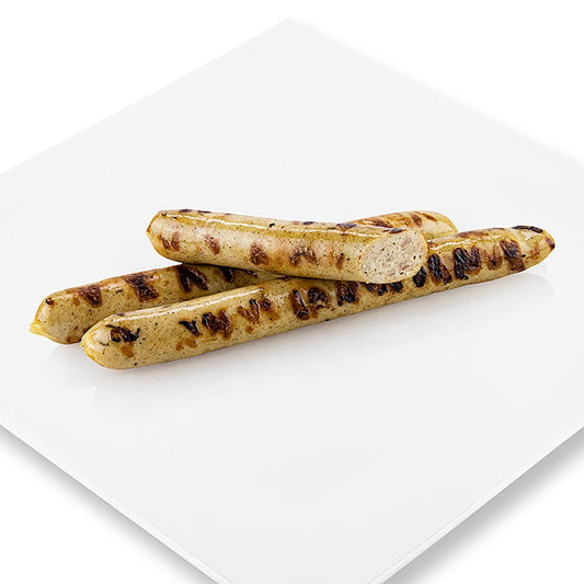 Authentische Geflügelbratwurst von Willi Kebben, 400g, 5x80g, ideal für Grillen, Braten oder als Snack Hergestellt aus hochwertigem Geflügelfleisch Kaufen Sie in der Schweiz