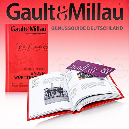Guide gastronomique Gault & Millau pour le Bade et le Wurtemberg, 1 exemplaire