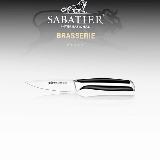 Hochwertiges Schäl- und Garniermesser von Sabatier International für präzises Schneiden und Garnieren von Fleisch, Gemüse und Obst Ergonomischer Griff für optimale Kontrolle