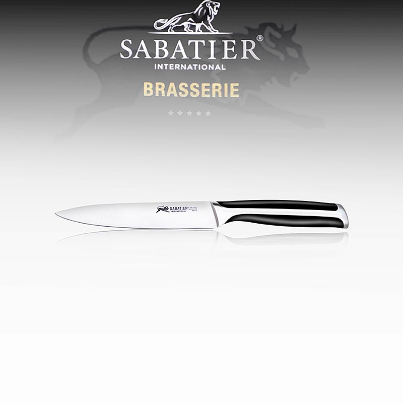 Universalmesser von Sabatier International, hochwertiges Stahlmesser mit ergonomischem Griff, ideal für Hobbykoch und Profi, 20 cm Länge, spülmaschinenfest