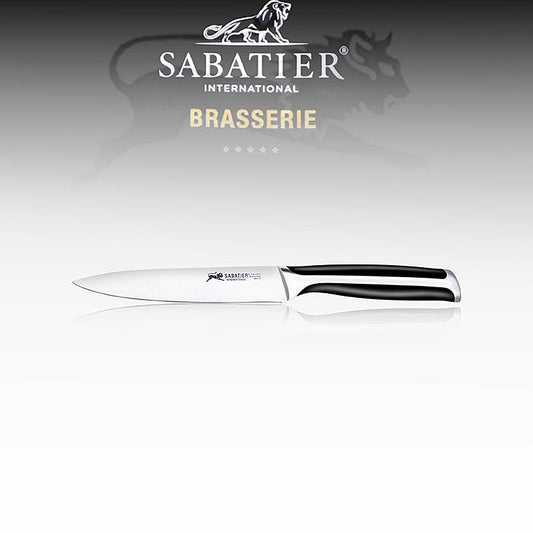 Universalmesser von Sabatier International, hochwertiges Stahlmesser mit ergonomischem Griff, ideal für Hobbykoch und Profi, 20 cm Länge, spülmaschinenfest